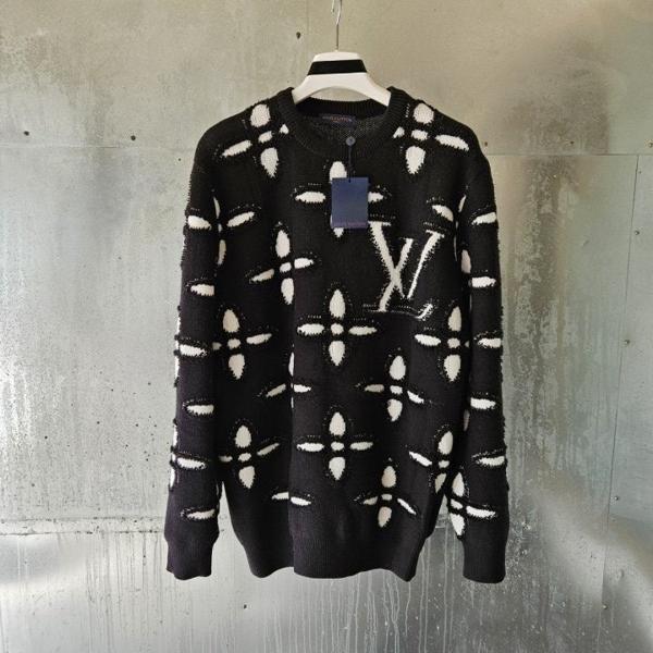 루* 텍스처드 코튼 크루넥