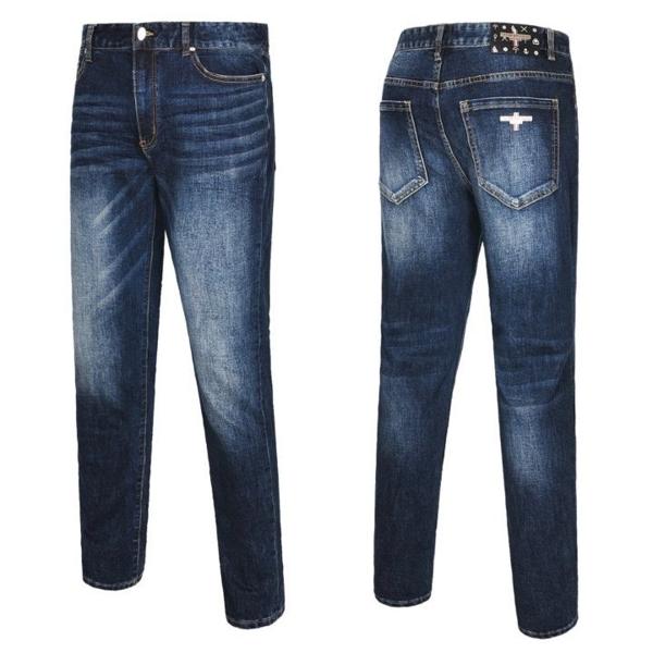 톰* 메탈 레더패치 진청워싱진