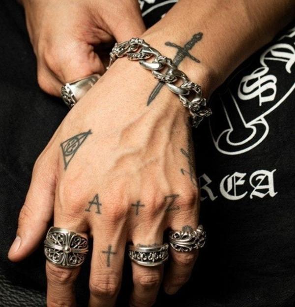 크* 크로스 ID 클래식 팔찌