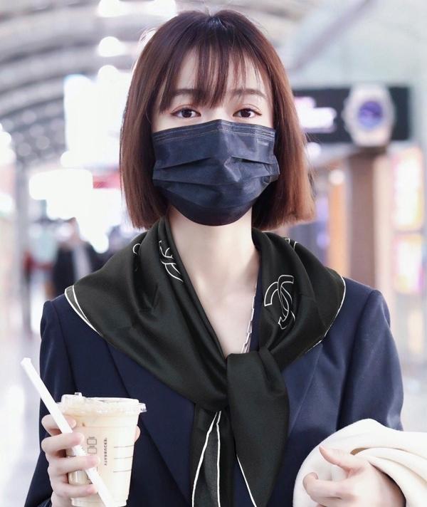 샤* ART 악세사리 블랙사각 스카프