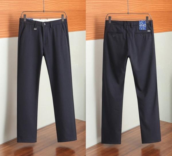 페*** 로고 패치 슬랙스 팬츠수입최고급