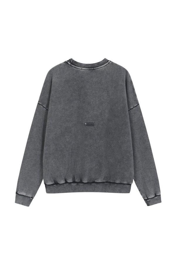 아** 백로고패치 맨투맨