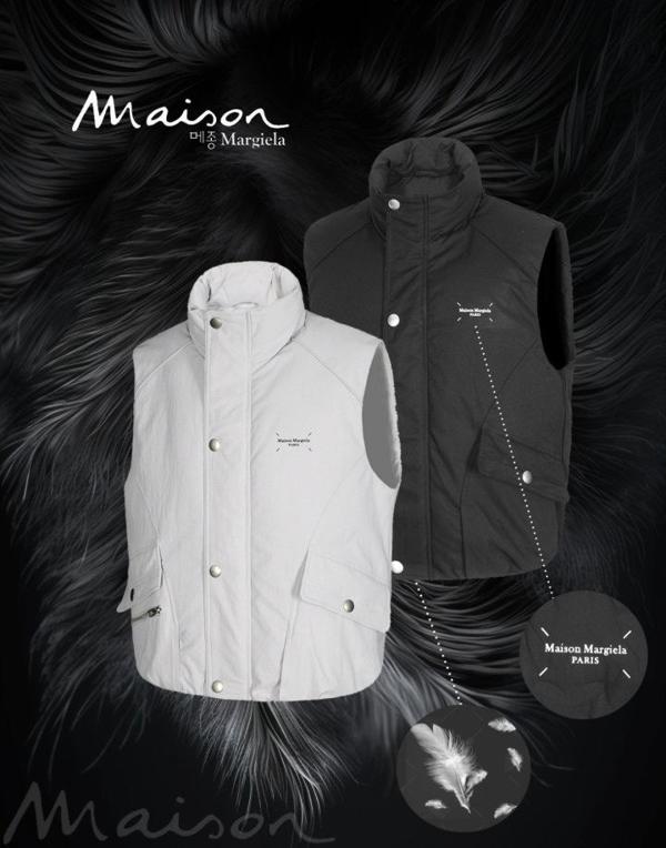 메* 마르지엘라 패딩조끼 (오리털 100)