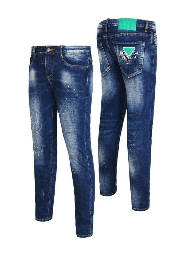 보** 멀티 페인팅 워싱 청바지