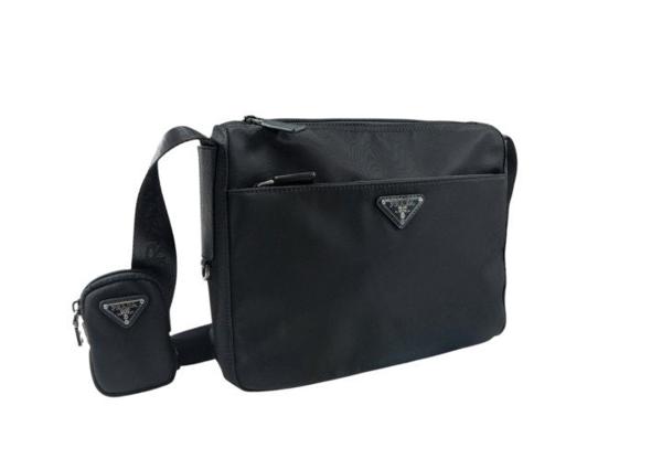 프** 리나일론 크로스백 블랙 공용 1BC167B1M RV44 F0002