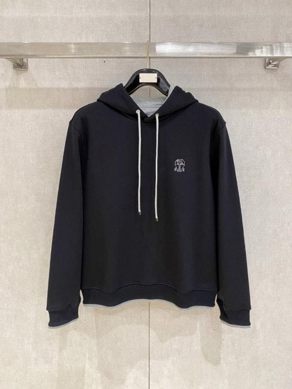 브*** 쿠치넬리 톤배색 후드(기모)