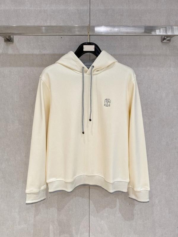 브*** 쿠치넬리 톤배색 후드(기모)