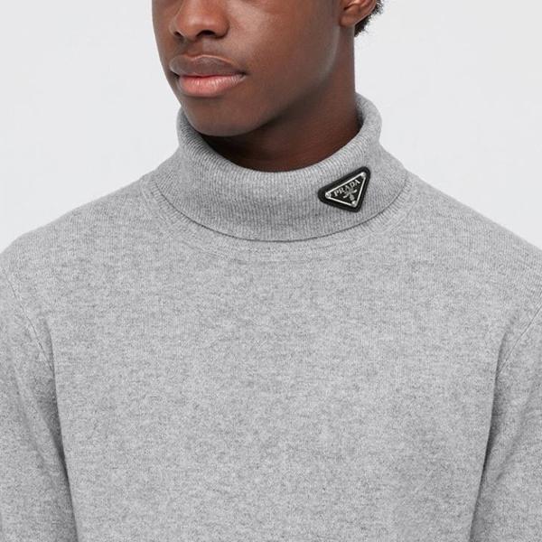 프** 플레이트 터틀넥니트