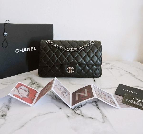 샤* 고급 리뉴얼 클래식 램스킨 미듐 은장