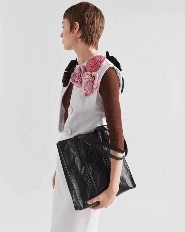 프** 나파가죽 토트