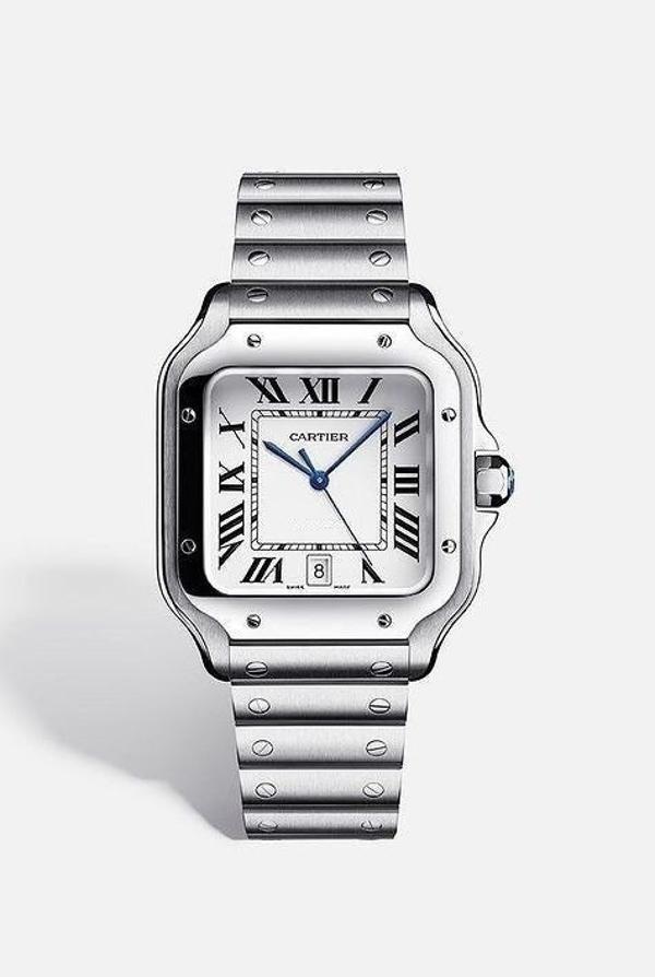 까*** 산토스 화이트다이얼