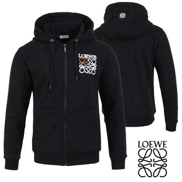 로** 아나그램 자수 후드집업