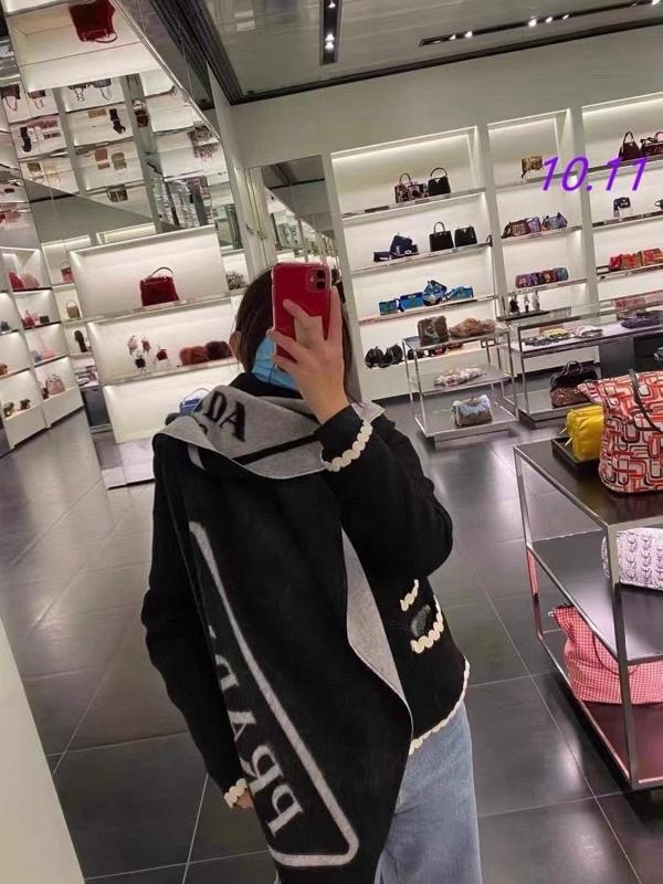 프** 삼각로고 머플러