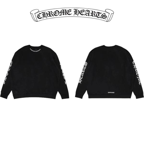 크* 라운드 나염 맨투맨(블랙)