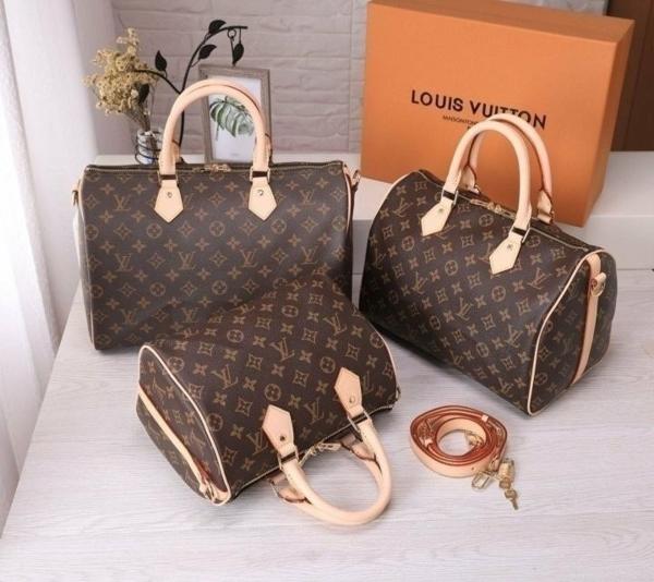 루* 모노그램 반둘리에 스피디