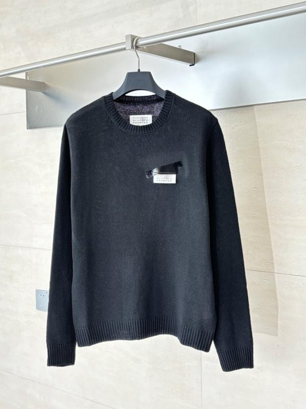 메* 마르지엘라 로고 넘버링 니트