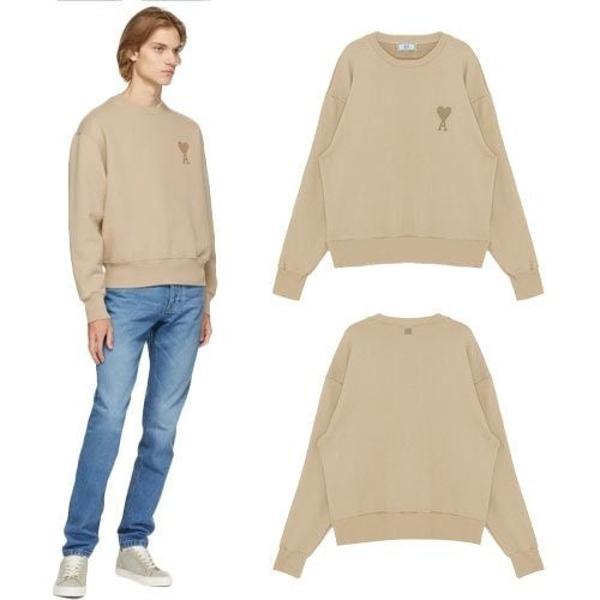 [특가] 아* 신상자수맨투맨(베이지)