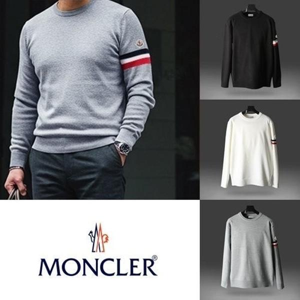 왼삼선 라운드 니트