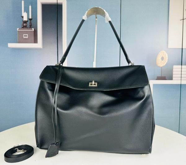 발**** 로데오 라지 핸드백 블랙  미디움