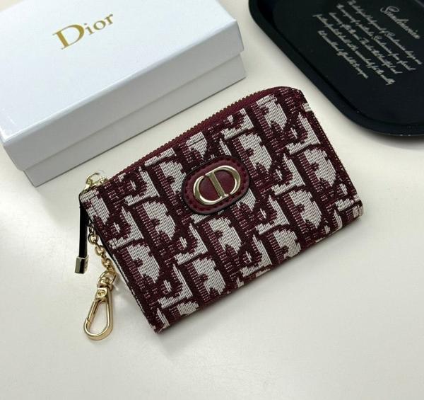 디* 몽테인 30 유주 열쇠케이스 파우치 오블리크 레드