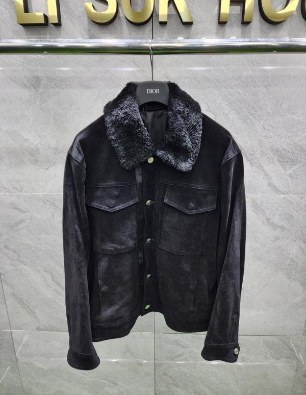 디* 시어링 스웨이드자켓