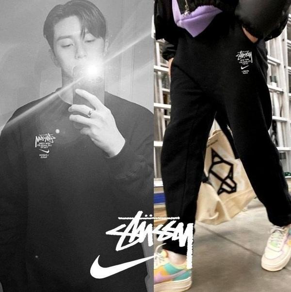 나**  스** NRG 커플 맨투맨셋트  기모