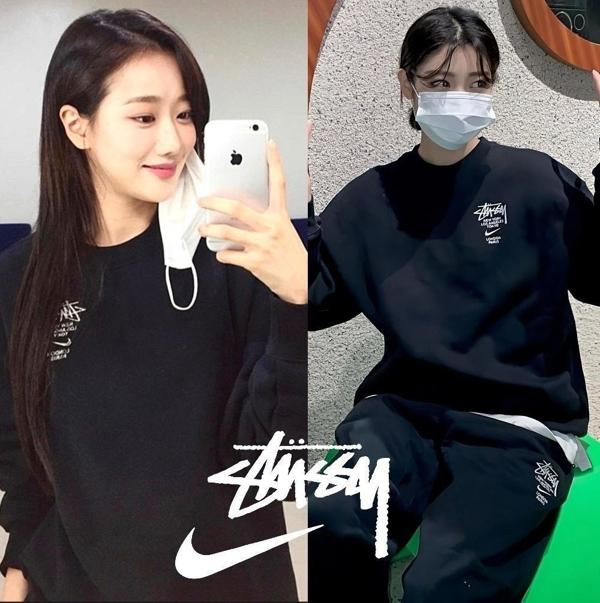 나**  스** NRG 커플 맨투맨셋트  기모