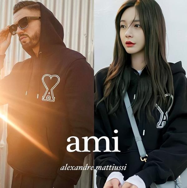 아* 보플 빅패치 커플 후드  기모