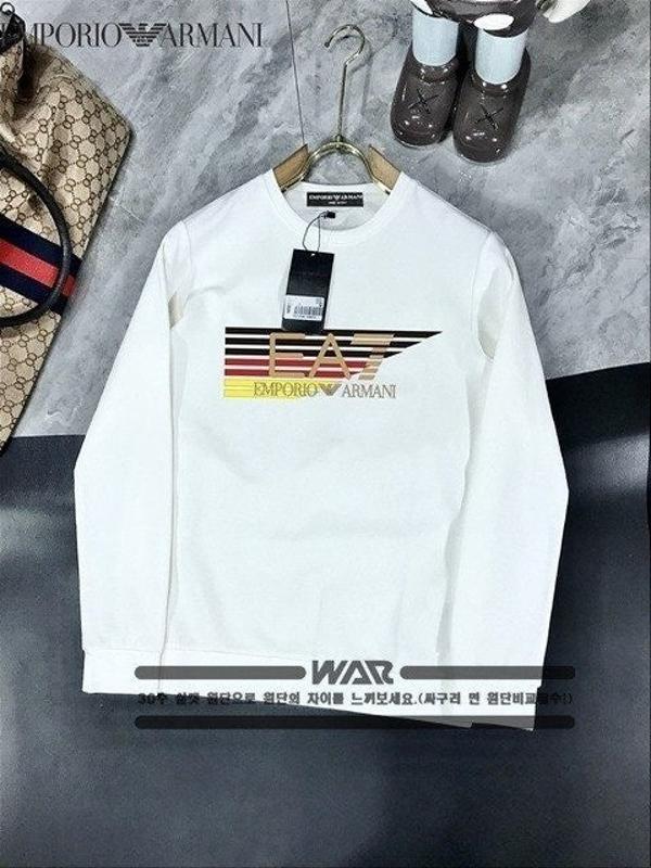 알** 골드바 EA7 밍크양기모 티셔츠