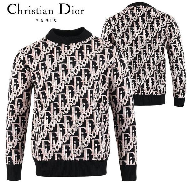 디* 전판 로고 니트