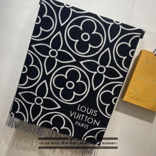 루* 시그니쳐 모노그램 패턴 머플러