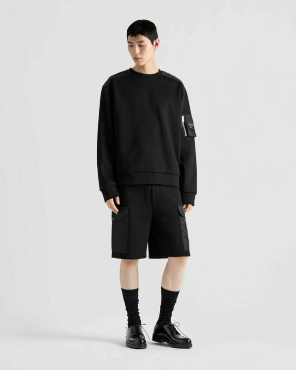 프** 팔포켓장식 맨투맨