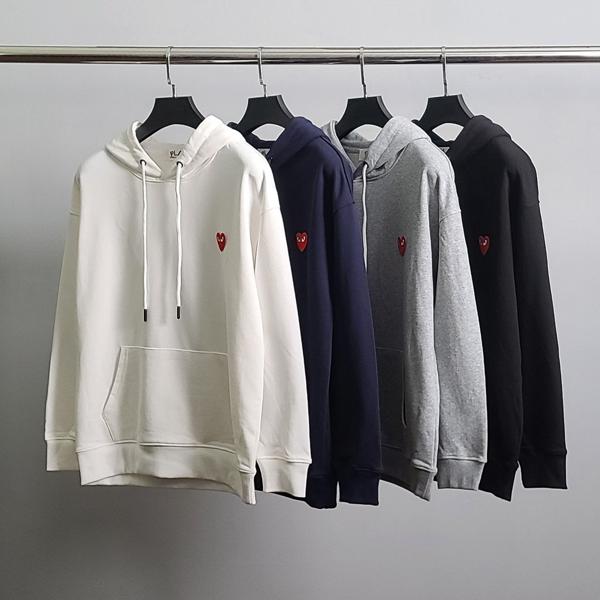 꼼* 레드와펜 코튼 후드티