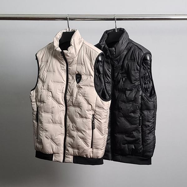 노** 밴드 패딩 조끼