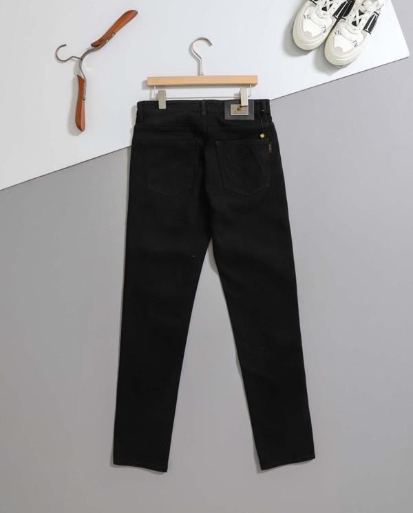 로* 피아나 수입 엠보 로고 스판 데님 팬츠