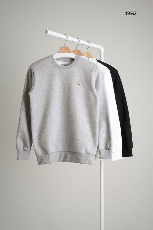 메* 키츠네 폭스 헤드 클래식 기모 맨투맨