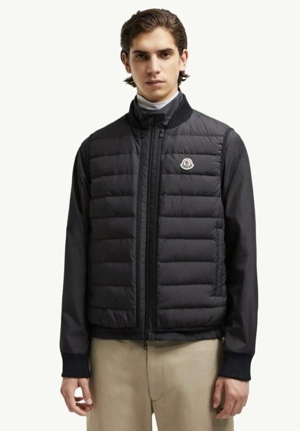 베르니 3in1 쇼트 다운 자켓 블랙