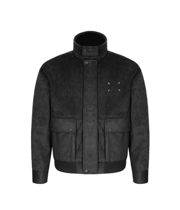 메* 마르지엘라 스웨이드 집업 자켓