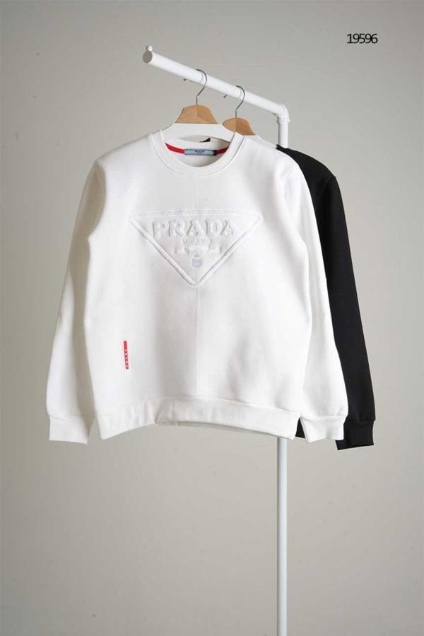 프** 삼각로고 기모 맨투맨