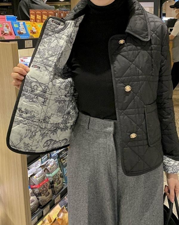 디* CD 퀼팅 패턴 자켓