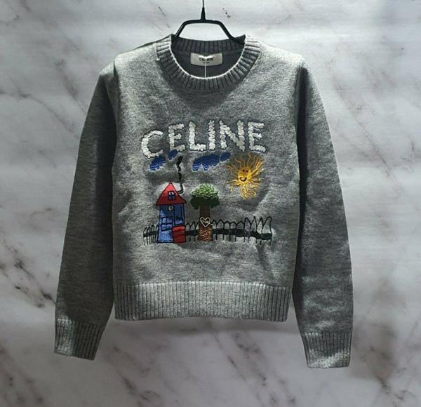 셀** 하우스자수 니트