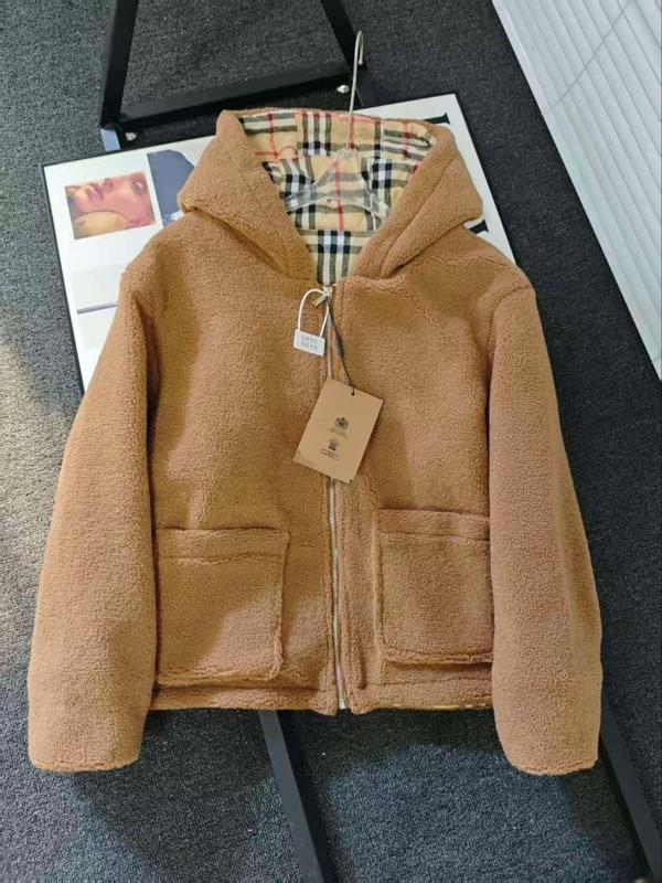 버** 테디 플리스 캐주얼 후드 자켓  수입
