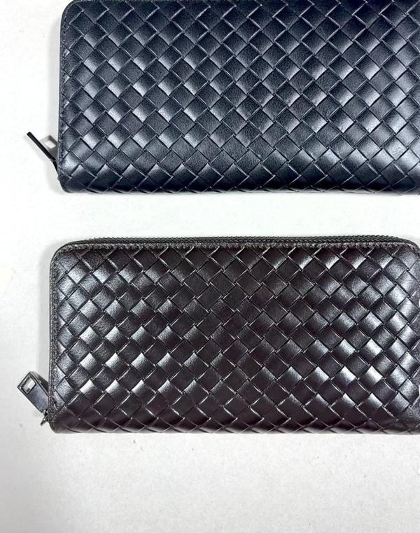 보** 인트레치아토 지피 장지갑