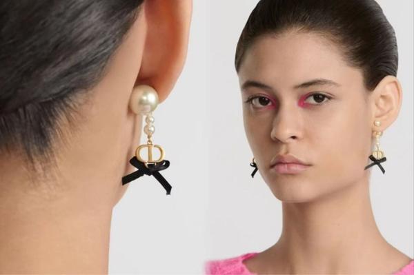 디* 진주 드롭 이어링 & 목걸이