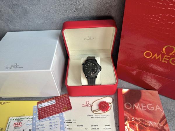 오** 씨마스터 다이버300M 435mm 우레탄블랙