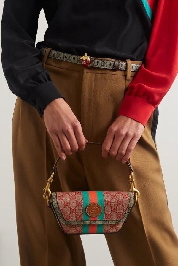 구* 고급 25년형 리뉴얼 웹(WEB) GG 탑 핸들 미니백