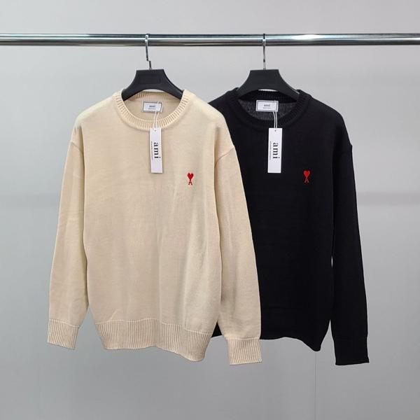 아* 스몰하트자수 클래식 니트