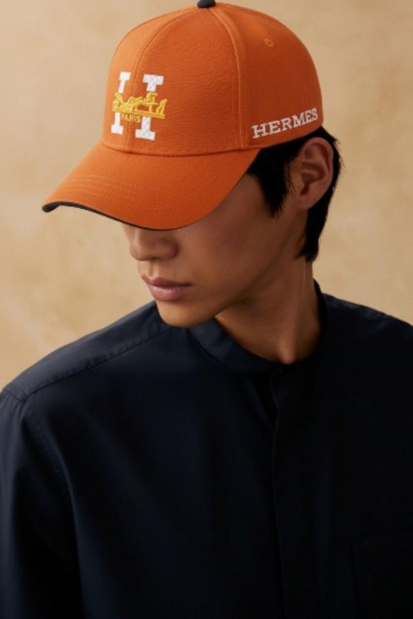 에*** 로고 자수 볼캡수입