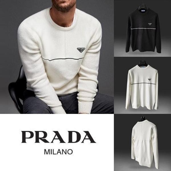 프** 앙고라 라운드 니트