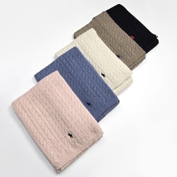 폴* 랄프로렌 케이블 머플러